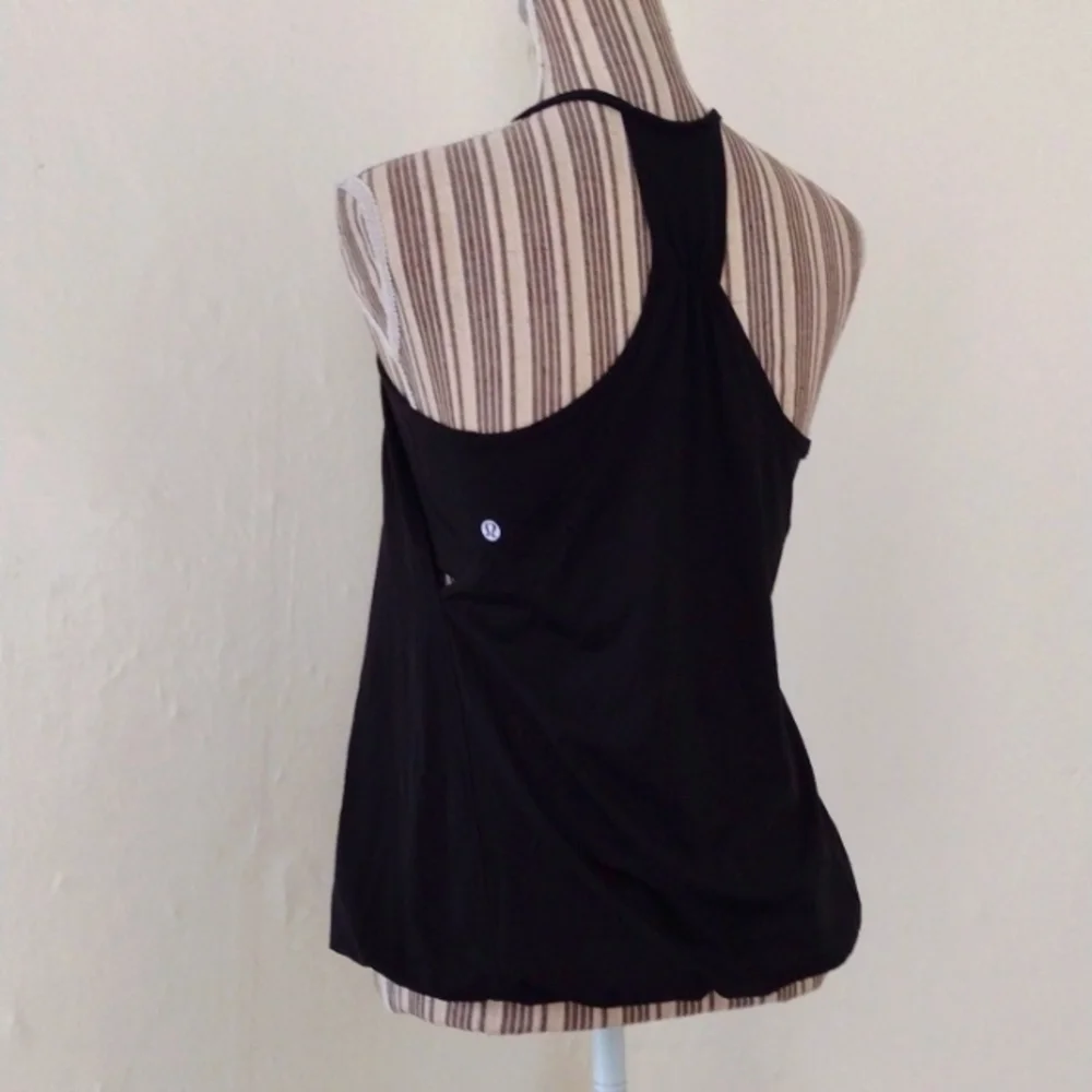 Lululemon Black No Limits Tank Top